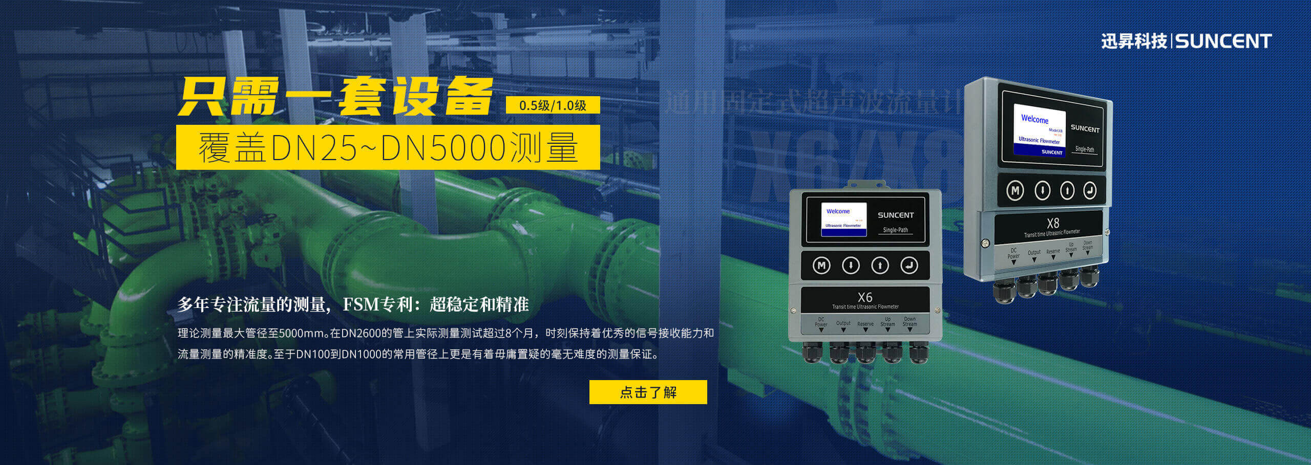 多聲道超聲波流量計